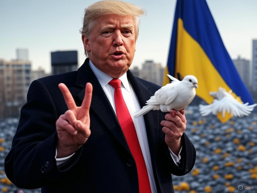 Trump Branded a War-Mongering Tyrant for Daring to Broker Peace between Russia and Ukraine